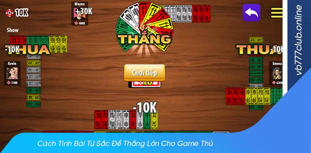 Luật chơi game bài tứ sắc dễ hiểu