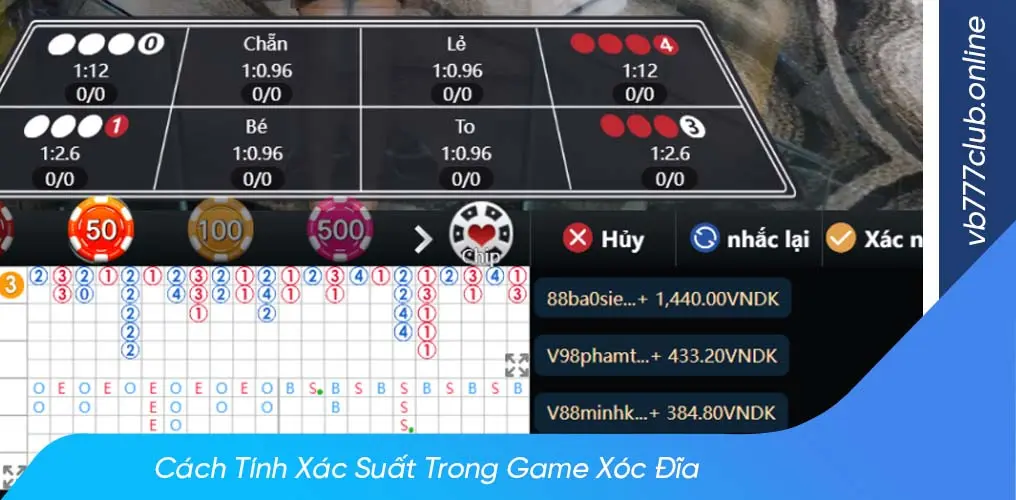 Xác suất trong xóc đĩa là gì?